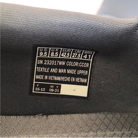 Skechers Men's Gray Charcoal Memory Foam Extra Wide Fit Slip-on Loafer 9.5 - Picture 12 of 13